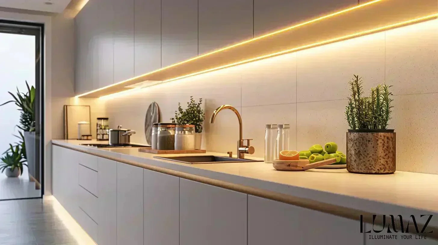How to Space Under Cabinet Lighting? | Lumaz