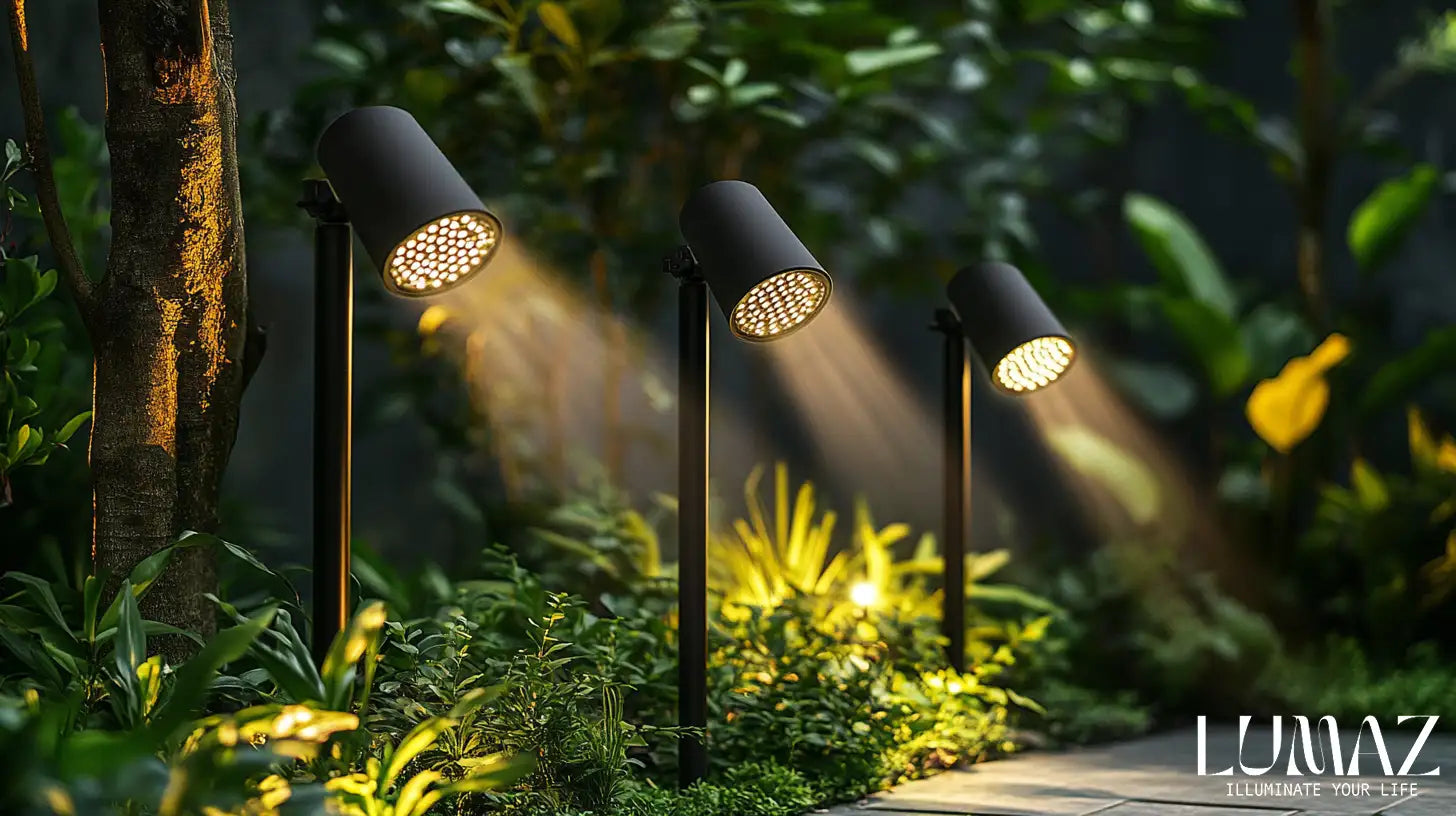 92 LED Solar Spot Lights – Waterproof Pathway Lights For Garden & Patio (Set Of 1)