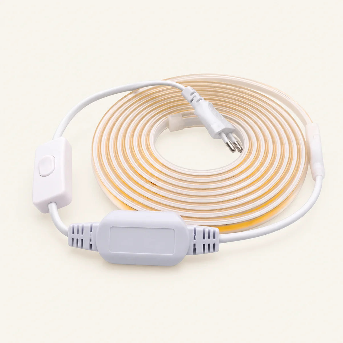 Bande LED COB haute tension 220 V - 360 LED/m, étanche IP67, IRC 90