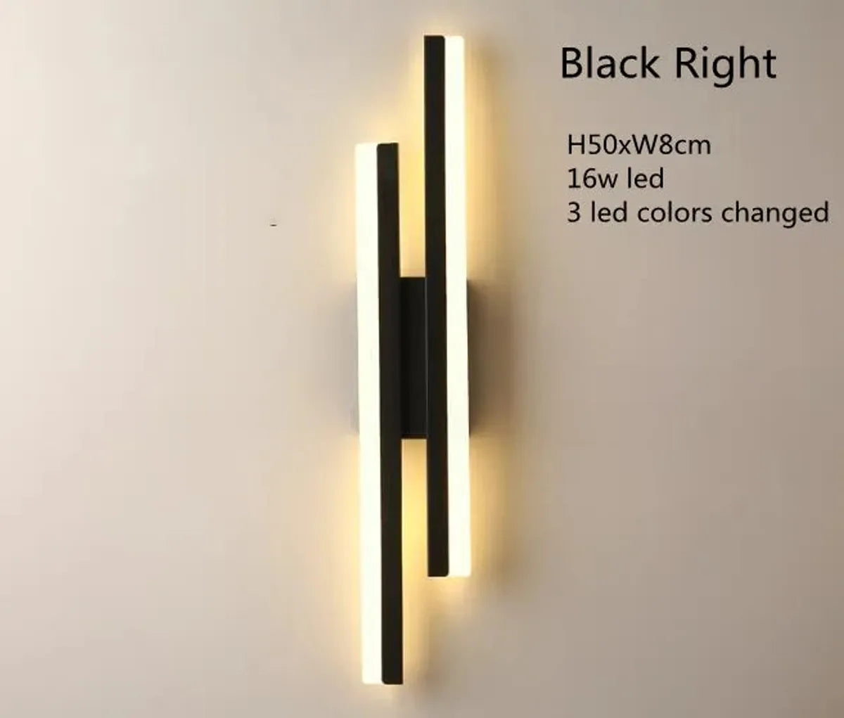 Bedroom LED Wall Light Copper Line Pipe Acrylic Lampshade for Indoor Lighting