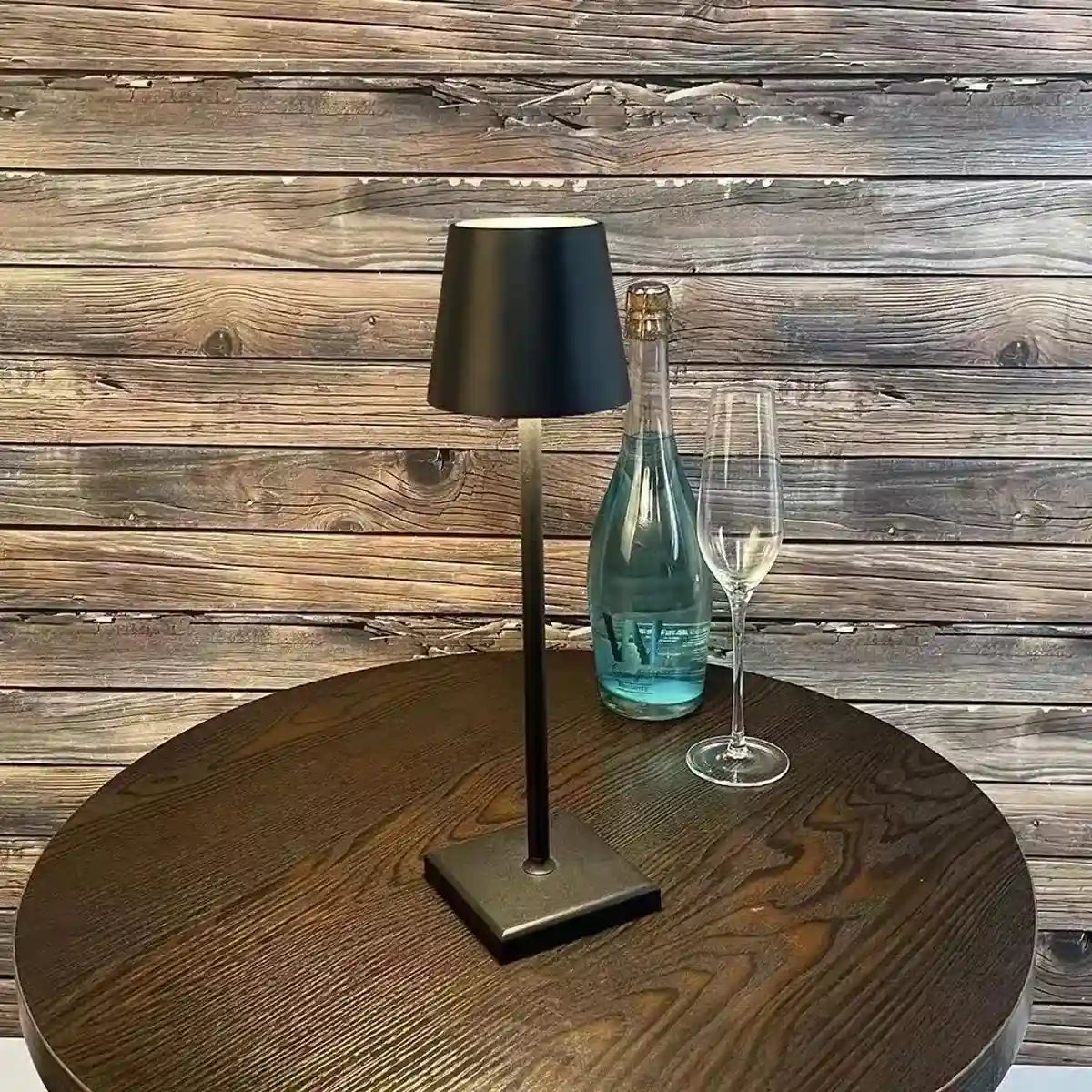 Coffee Cup LED Desk Lamp - Tricolor Dimming, Type-C Rechargeable, IP54 Waterproof