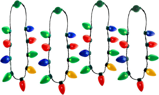 Lumaz Christmas Light Necklaces