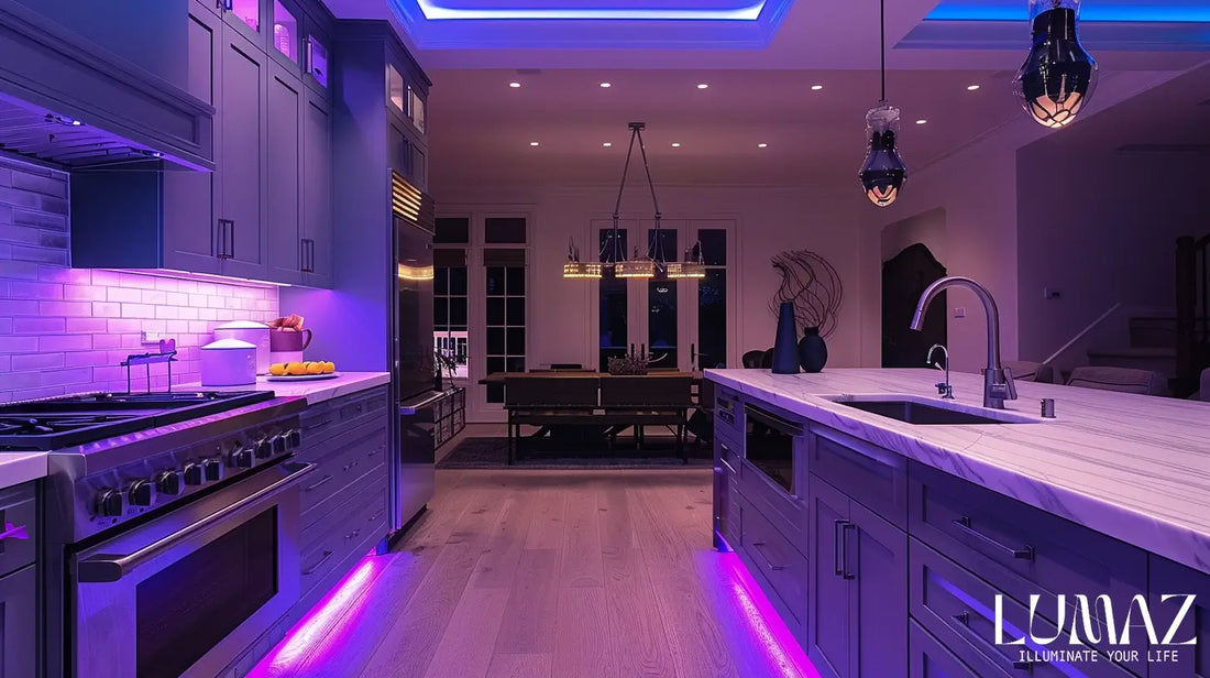 Lumaz - Complete Guide to Smart Under Cabinet Lighting: Controls, Sensors & Automation