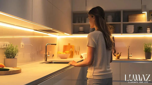 Under Cabinet Lighting with Motion Sensors: Benefits and Installation | Lumaz - Lumaz