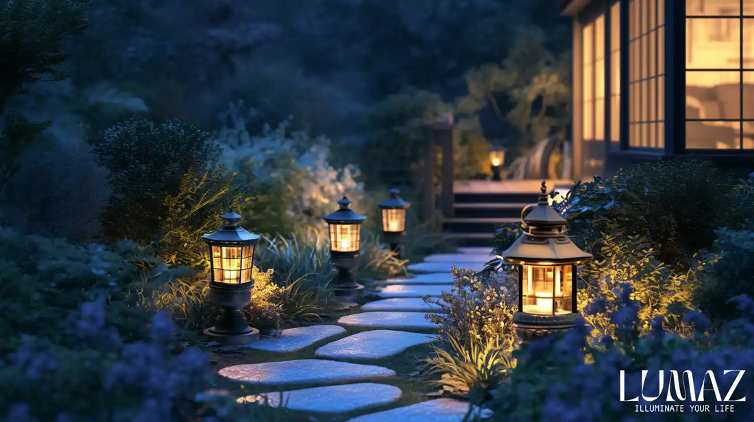 Lumaz charming outdoor pathway outdoor post lights​