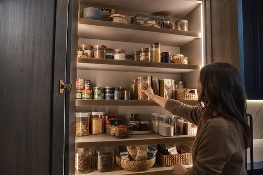 Inside Deep Cabinets & Pantries: Door- or Motion-Activated Lighting Solution