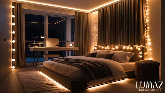 LED Strip Lights vs. Fairy Lights for Bedroom Decoration: Which Creates a Better Ambiance?
