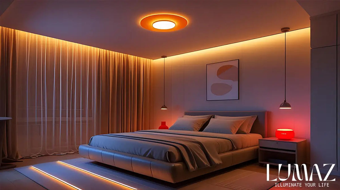 Minimalist and Invisible Bedroom Lighting: Recessed and Integrated LED Solutions