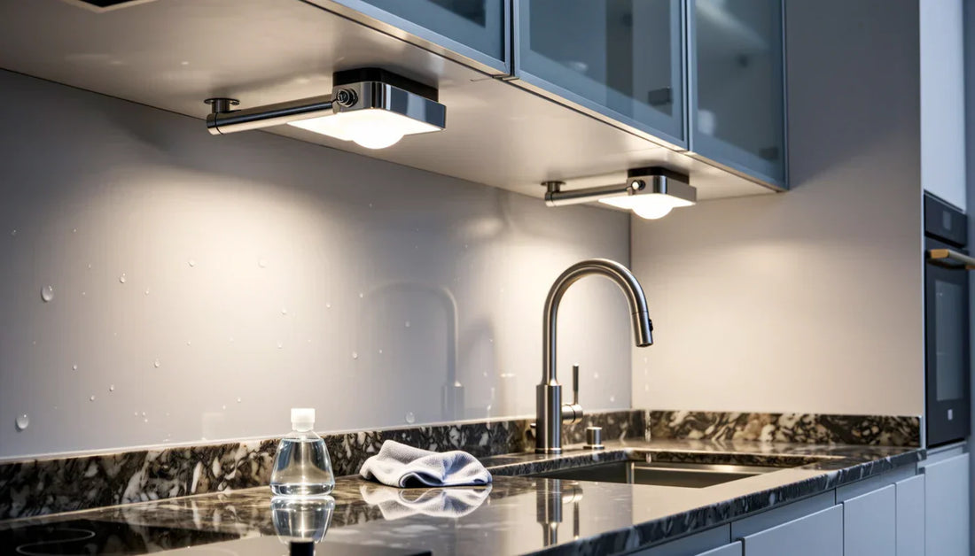 Humidity Control Under Sink Moisture-Resistant Under Cabinet Lighting for Sinks & Wet Areas – Lumaz