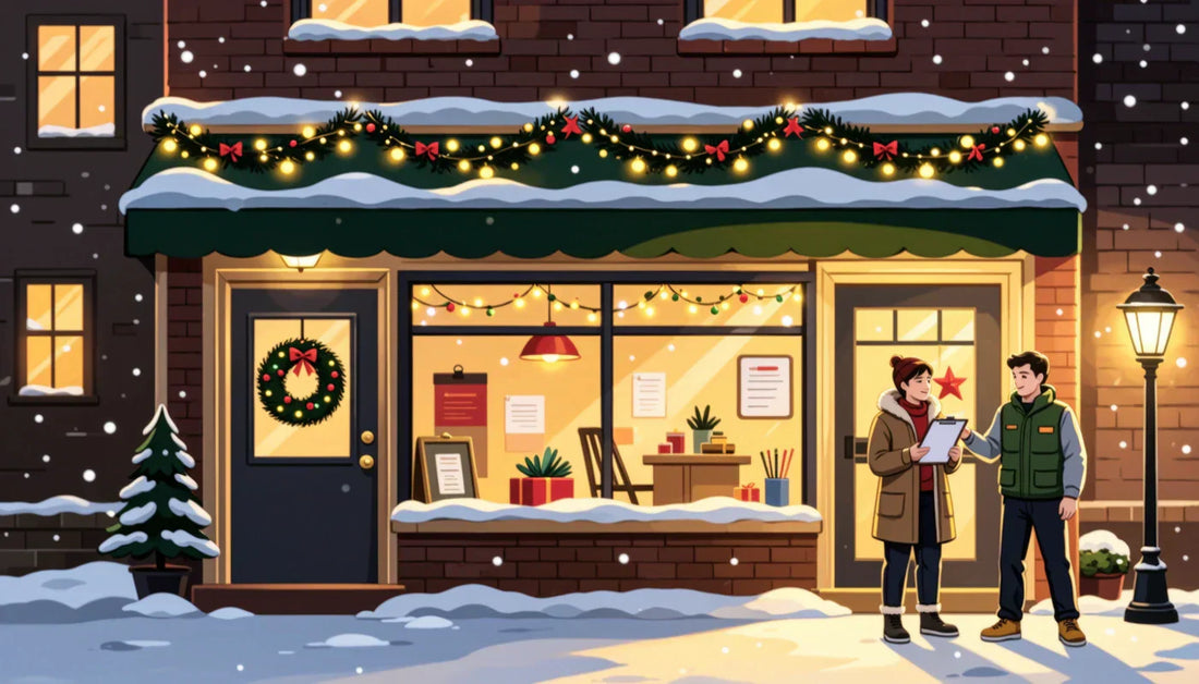 Lumaz - Storefront & Small Business Holiday Lighting: Permits, Insurance, and Maintenance Checklists