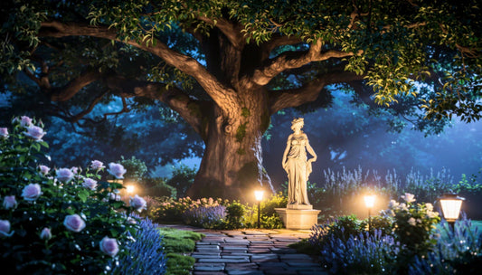 Lumaz - Top 8 LED Spotlights for Highlighting Trees and Garden Sculptures 