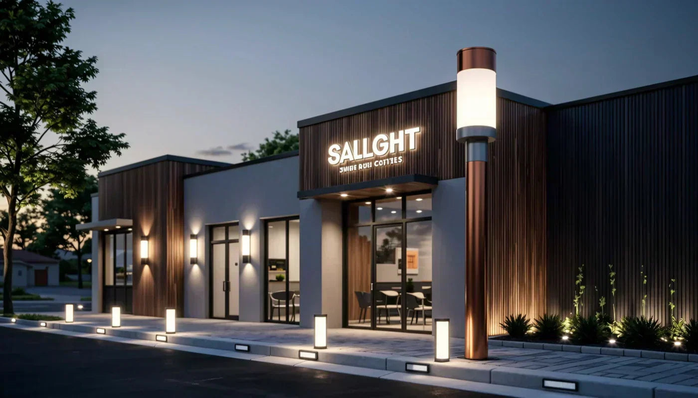 Top Weatherproof Outdoor LED Fixtures for Small Businesses: Storefront ...
