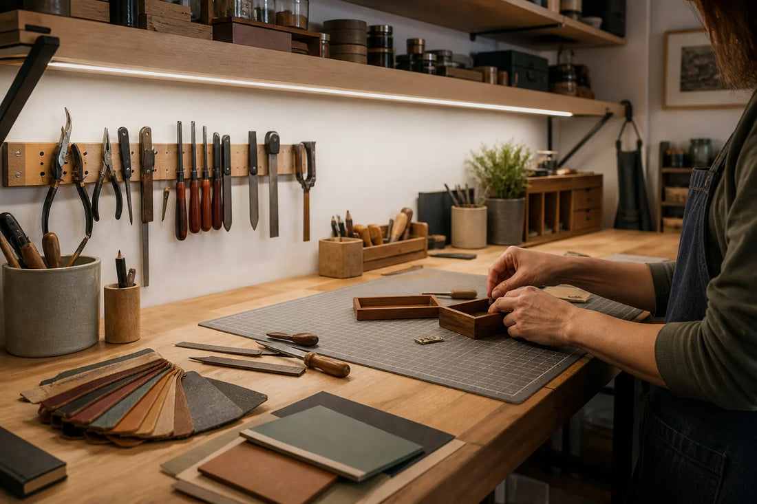 Workbench and Craft-Table Under-Shelf Lighting