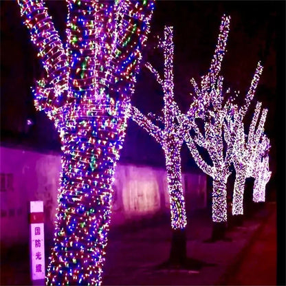 110M Battery Operated Outdoor LED Fairy String Lights Waterproof Garland Christmas Lights - Lumaz