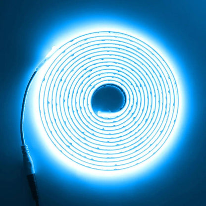 12V IP68 Waterproof COB Neon LED Strip Lights With DC Plug 320LEDs Lighting RA90 Flexible Silicone Tube Tape Light - Lumaz