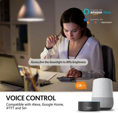 12V Bewegungsmelder Tuya Wifi RGBCCT LED-Unterbauleuchte, dimmbar für die Küche