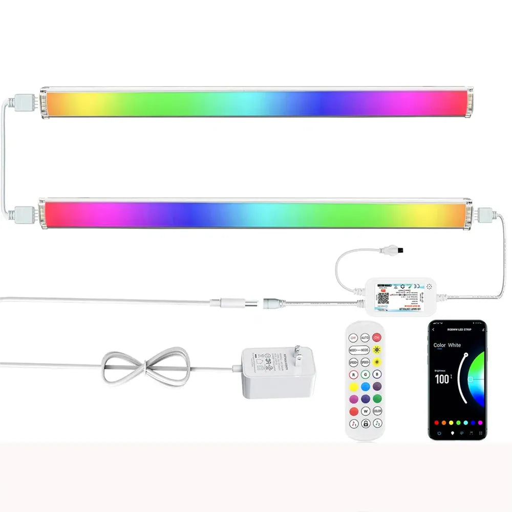 12V Tuya Wifi Smart 5050 Under Cabinet LED Light Bar with APP Voice Control RGB Dimmable