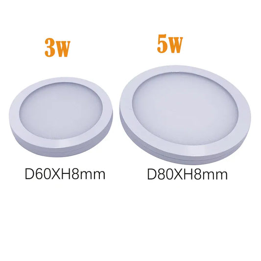 12V Ultradünne LED-Puck-Leuchten aus Aluminium – Mini-Beleuchtung für Decken, Schränke &amp; Wohnmobile