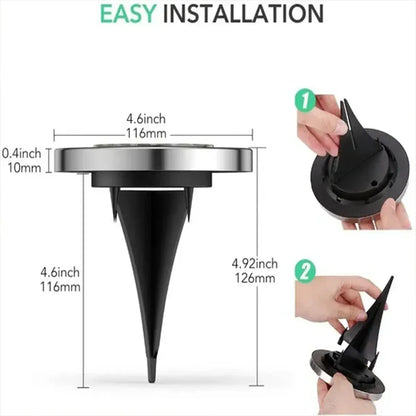 1/4/8 Stück Solar-Untergrundleuchten für den Außenbereich, Wegstrahler für die Gartendekoration