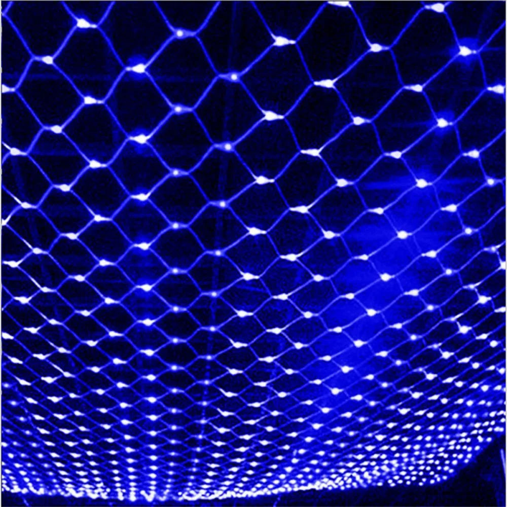 1.5x1.5M 2x3M 4x6M LED Net Mesh String Lights Waterproof Outdoor Christmas Lights - Lumaz