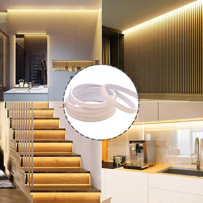 220V COB LED Neon Lichtschlauch - Tuya Smart WiFi Bluetooth Dimmbar, IP68, 288 LEDs/m