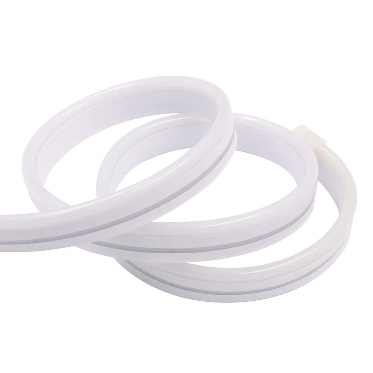 24V RGB LED Neon Rope Lights Color Change Music Sync App Control Waterproof Flexible