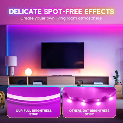 24v Rope Rgb DC 24V RGB Neon Rope LED Strip Light - App Control, Music Sync, Waterp ...