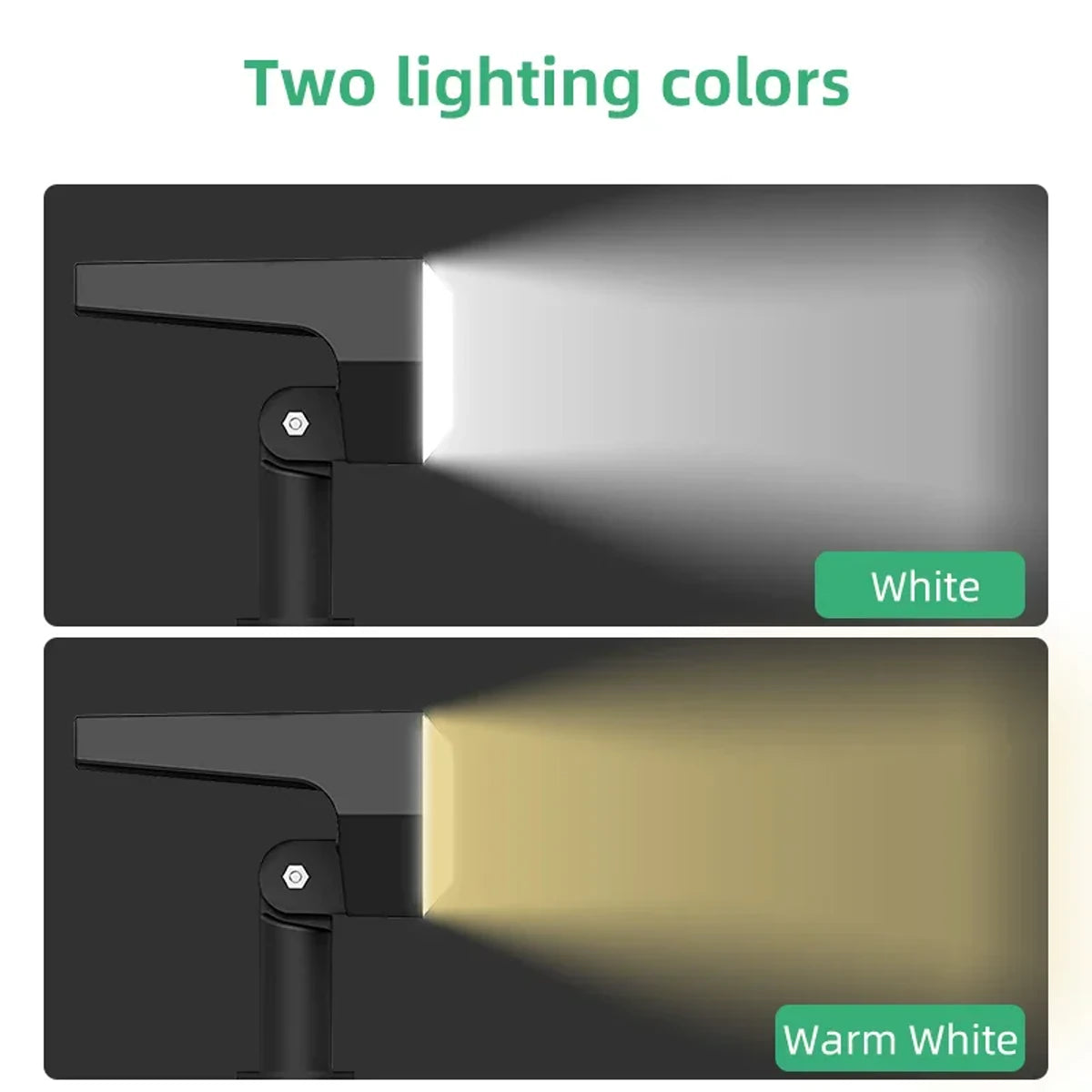 3 Lighting Mode 92 LED Outdoor Solar Spot Lights IP67 Waterproof 2 In 1 Garden Lights