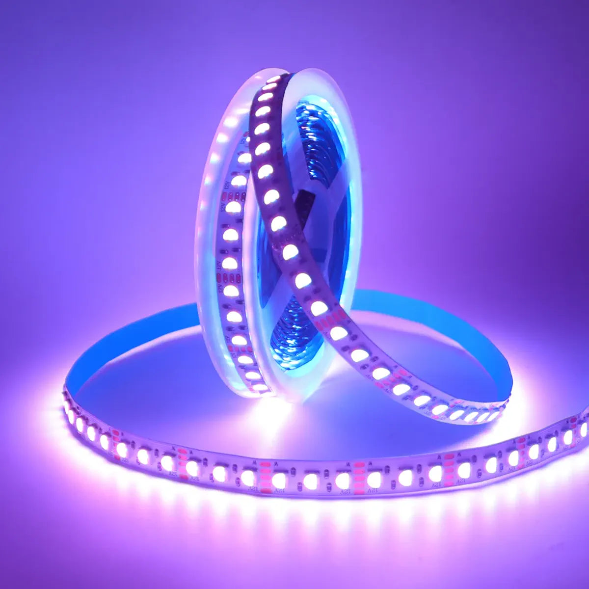 RGBW/RGBWW LED Strip Light - 5m, 12V/24V, Up to 120 LEDs/m