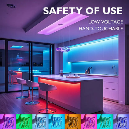 RGBW/RGBWW LED Strip Light - 5m, 12V/24V, Up to 120 LEDs/m