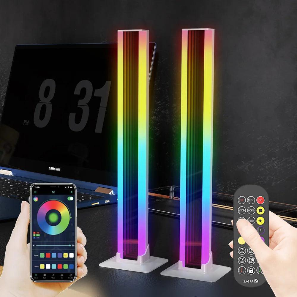 5050 RGBIC LED Bluetooth Desktop Ambient Light Gaming Lights - Lumaz