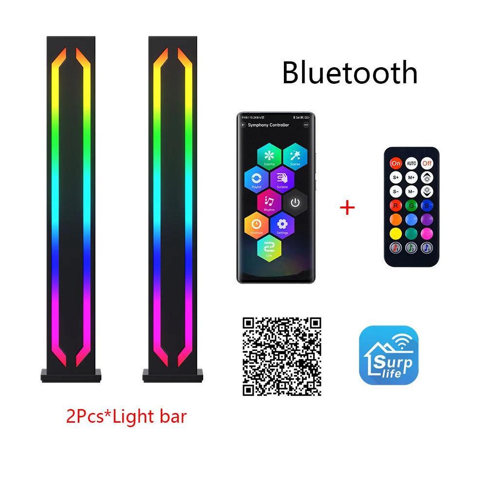 5050 RGBIC Smart LED Music Atmosphere Gaming Lights - Lumaz