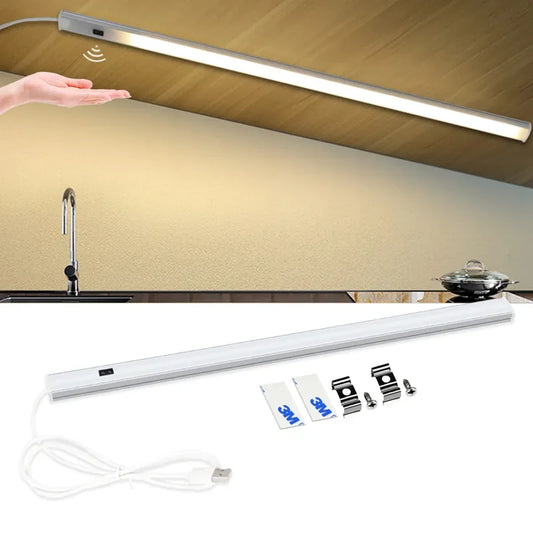 5V Motion Sensor Aluminium Profile LED Light Bar with USB Kitchen Cabinet Lighting