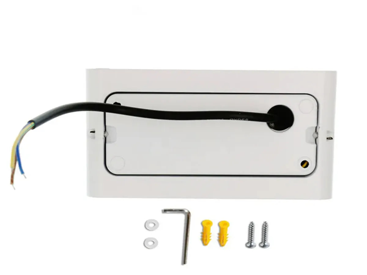 6/12W Aluminium LED-Wandleuchte, wasserdicht, für Gartenbeleuchtung, Wohnzimmer, Treppenhaus