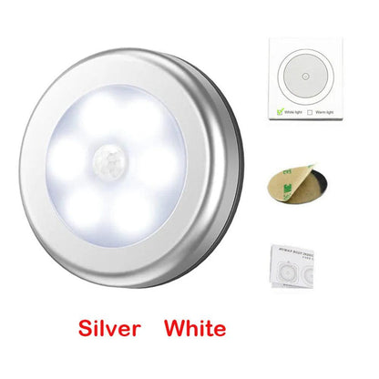 6LED Battery Operated Under Cabinet Led Puck Light - Lumaz