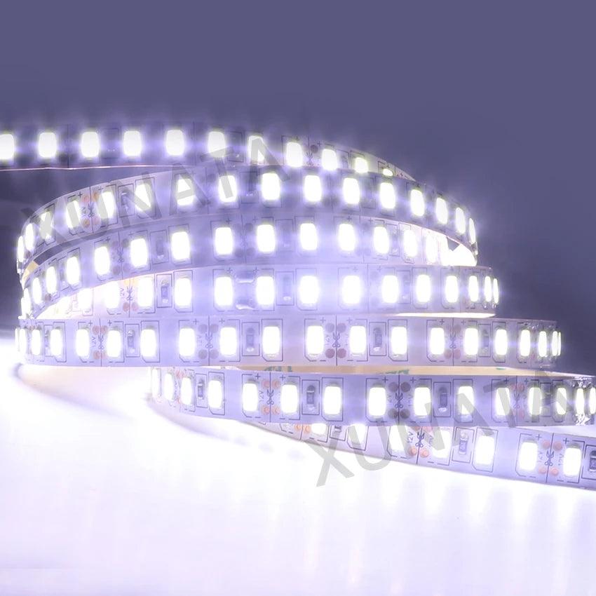 12V LED Strip Light SMD 5630 RGB 120led 60LED 240LED With 9 Colors 5M - Lumaz