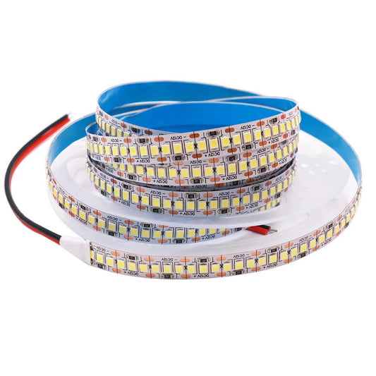 12V SMD 2025/2835 IP65/IP67 Waterproof LED Strip Light With 120/240/480 LEDs, Flexible Cabinet Lingting - Lumaz