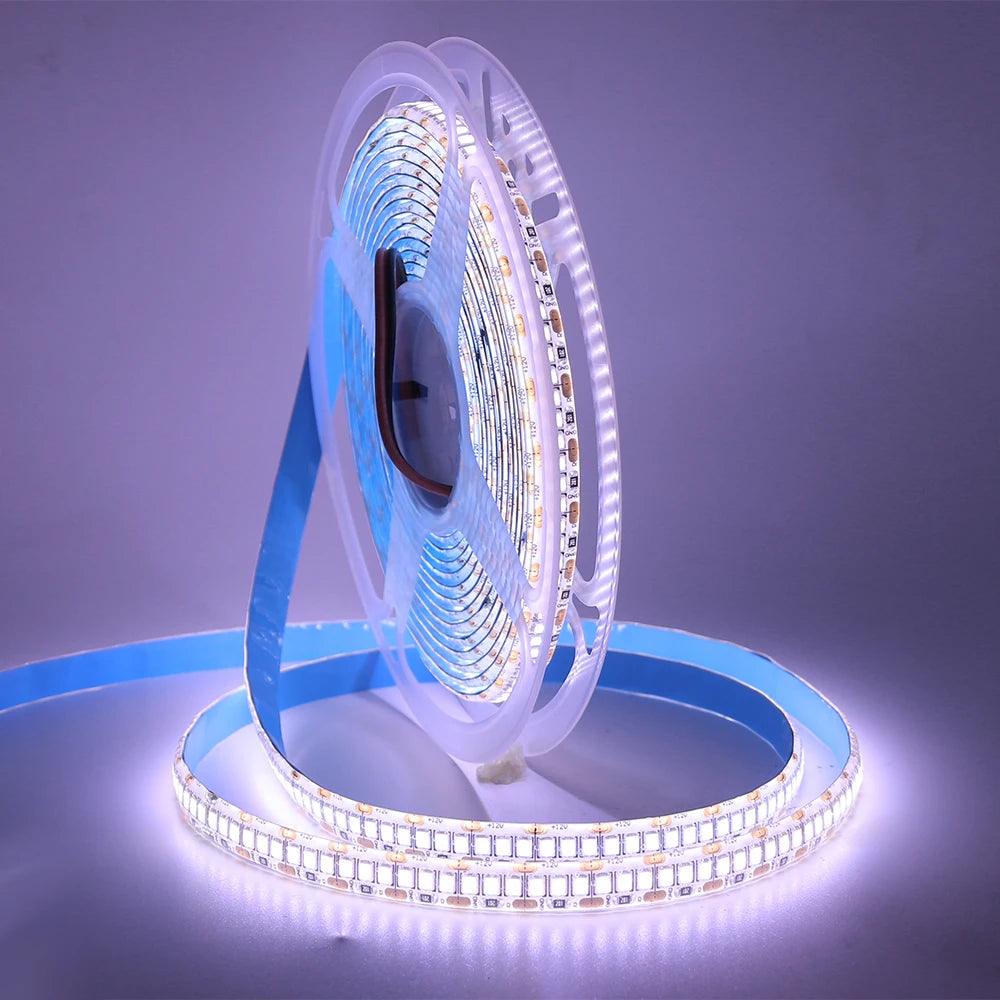 12V SMD 2025/2835 IP65/IP67 Waterproof LED Strip Light With 120/240/480 LEDs, Flexible Cabinet Lingting - Lumaz