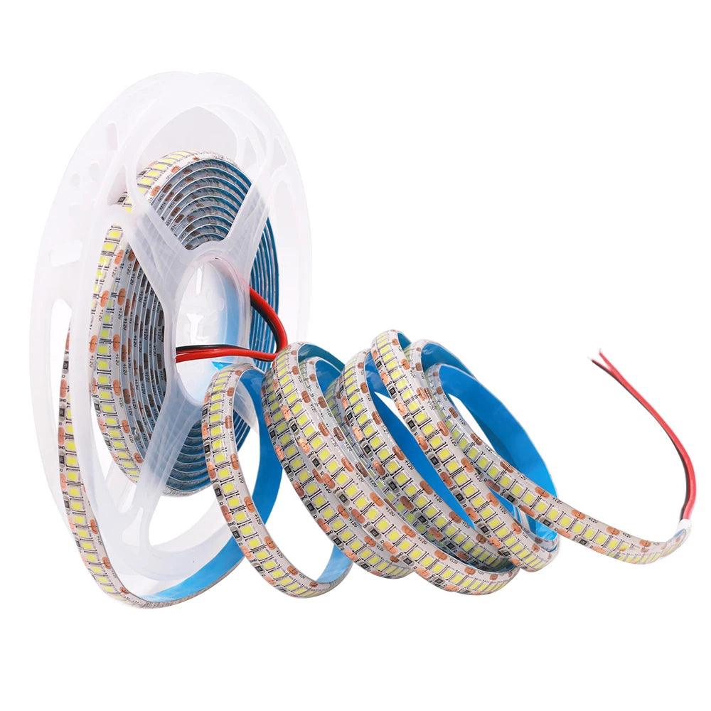 12V SMD 2025/2835 IP65/IP67 Waterproof LED Strip Light With 120/240/480 LEDs, Flexible Cabinet Lingting - Lumaz