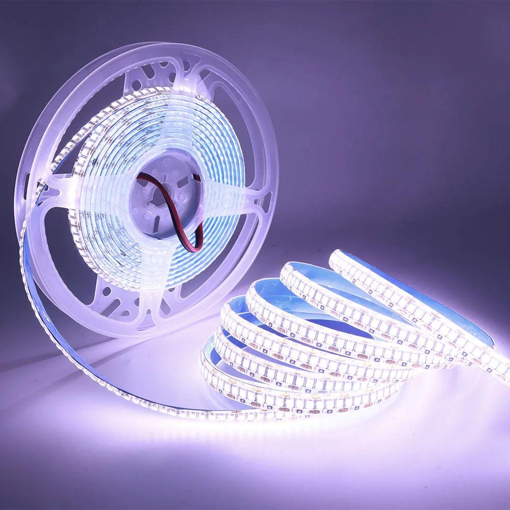 12V SMD 2025/2835 IP65/IP67 Waterproof LED Strip Light With 120/240/480 LEDs, Flexible Cabinet Lingting - Lumaz