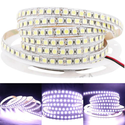 12V LED Strip Light SMD 5630 RGB 120led 60LED 240LED With 9 Colors 5M - Lumaz