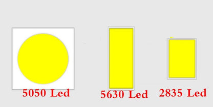 12V LED Strip Light SMD 5630 RGB 120led 60LED 240LED With 9 Colors 5M - Lumaz