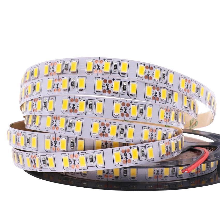 12V LED Strip Light SMD 5630 RGB 120led 60LED 240LED With 9 Colors 5M - Lumaz