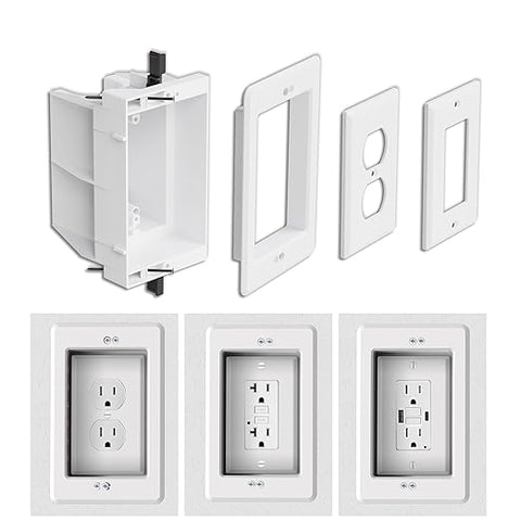 Lumaz Under Cabinet Lighting Recessed Outlets