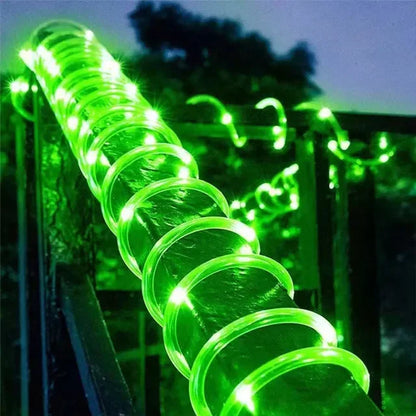 Solar Led Tube Rope Lights For Outdoor Garden Christmas Decoration - Lumaz