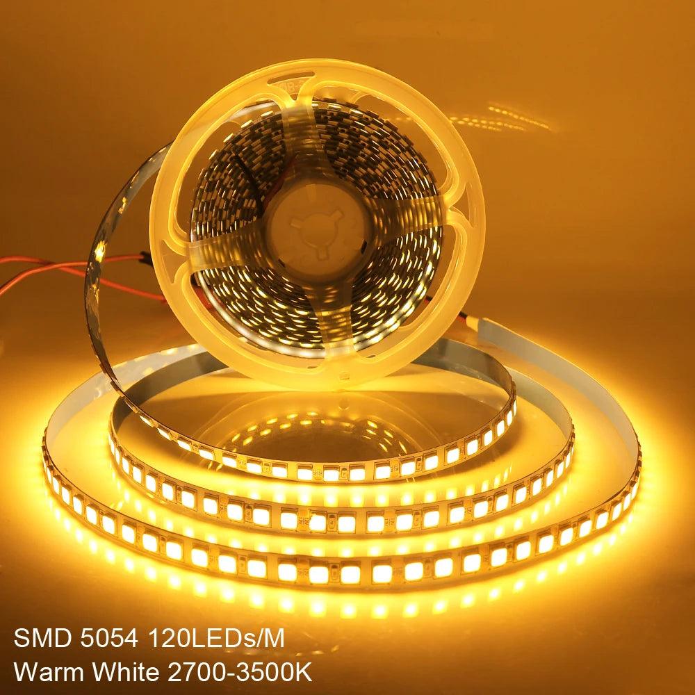 12V LED Strip Light SMD 5630 RGB 120led 60LED 240LED With 9 Colors 5M - Lumaz