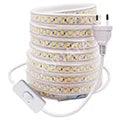 220V IP67 Waterproof 360 Round Neon Led Strip Light With SMD 2835 Tube Flexible Rope Lights - Lumaz