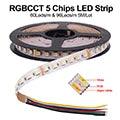 12V SMD 2025/2835 IP65/IP67 Waterproof LED Strip Light With 120/240/480 LEDs, Flexible Cabinet Lingting - Lumaz