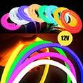 220V IP67 Waterproof 360 Round Neon Led Strip Light With SMD 2835 Tube Flexible Rope Lights - Lumaz