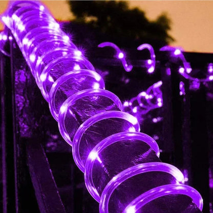 Solar Led Tube Rope Lights For Outdoor Garden Christmas Decoration - Lumaz